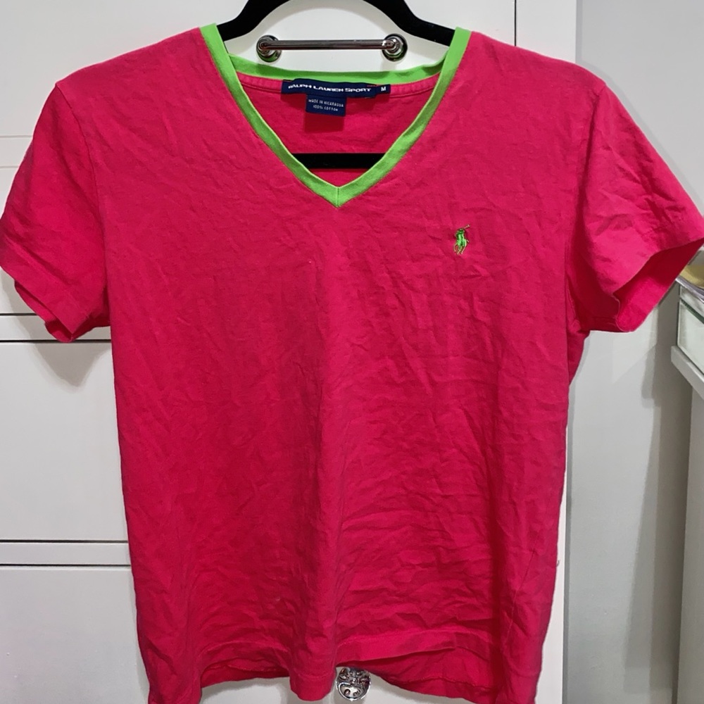 POLO BY RALPH LAUREN v neck tee